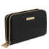 Gaia - Double zip around leather wallet